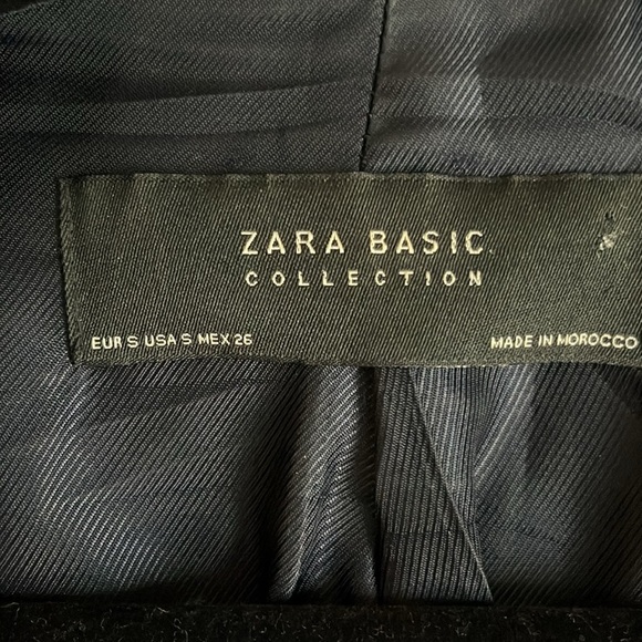 Zara Tropical Floral Print 3/4 sleeve Blazer size Small - Picture 10 of 12